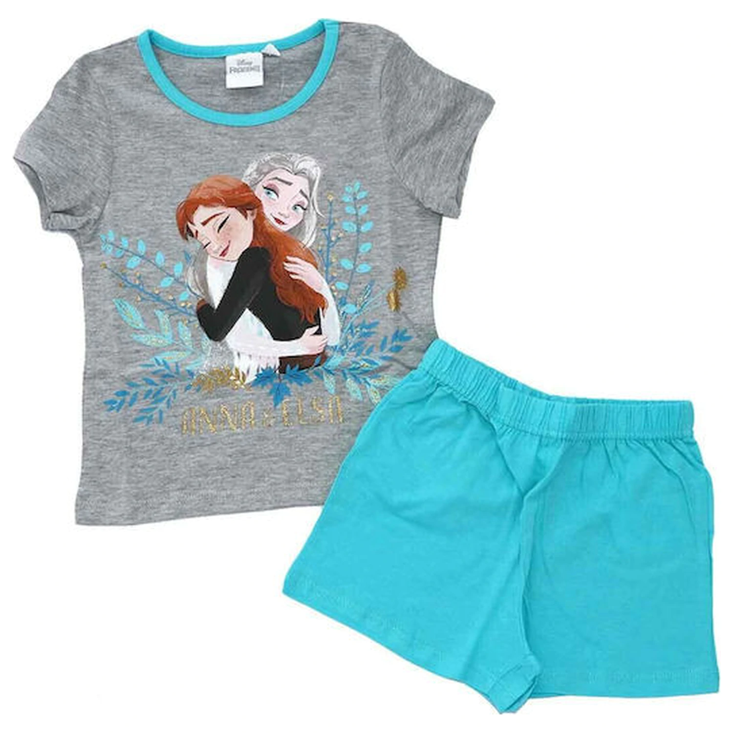 Disney Frozen Fondness Krátke pyžamo pre deti produktová fotografia