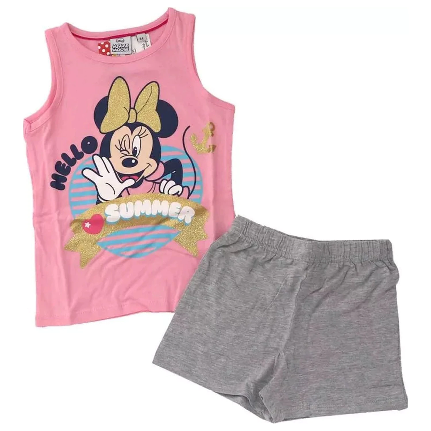Disney Minnie Letné Detské krátke pyžamá produktová fotografia