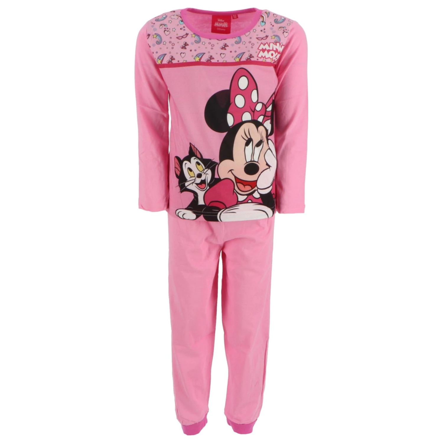 Disney Minnie Figaro Light Pink detské dlhé pyžamo produktová fotografia