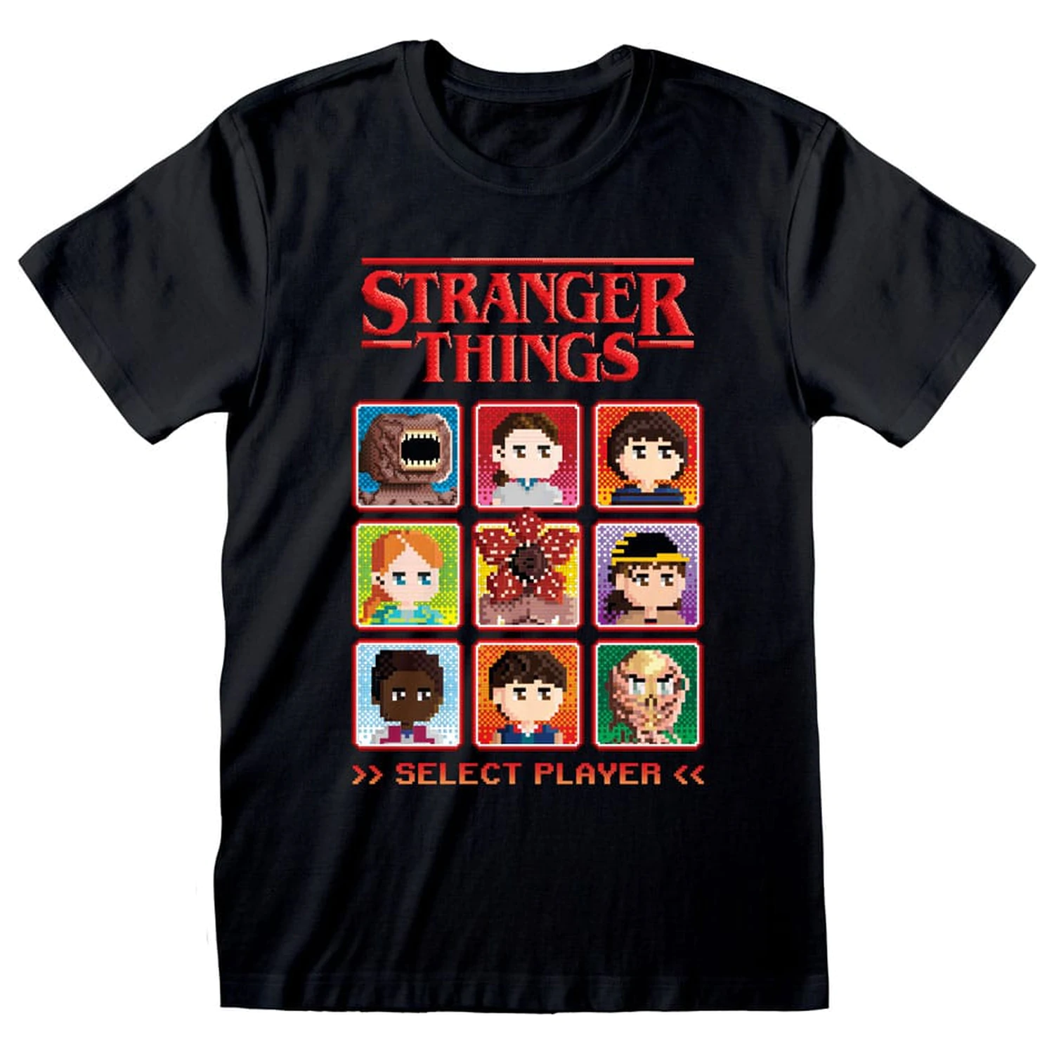 Stranger Things tričko Select Player produktová fotografia