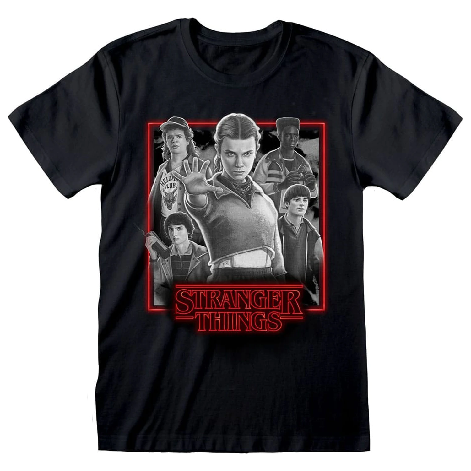 Stranger Things tričko Group Artwork One Last Strange Adventure Colour produktová fotografia