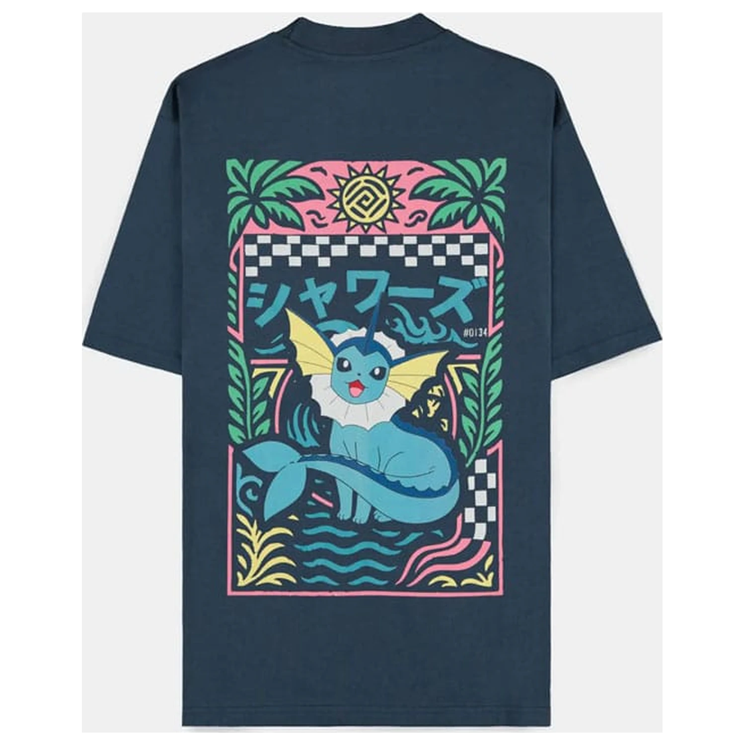 Pokémon Tričko Navy Vaporeon produktová fotografia