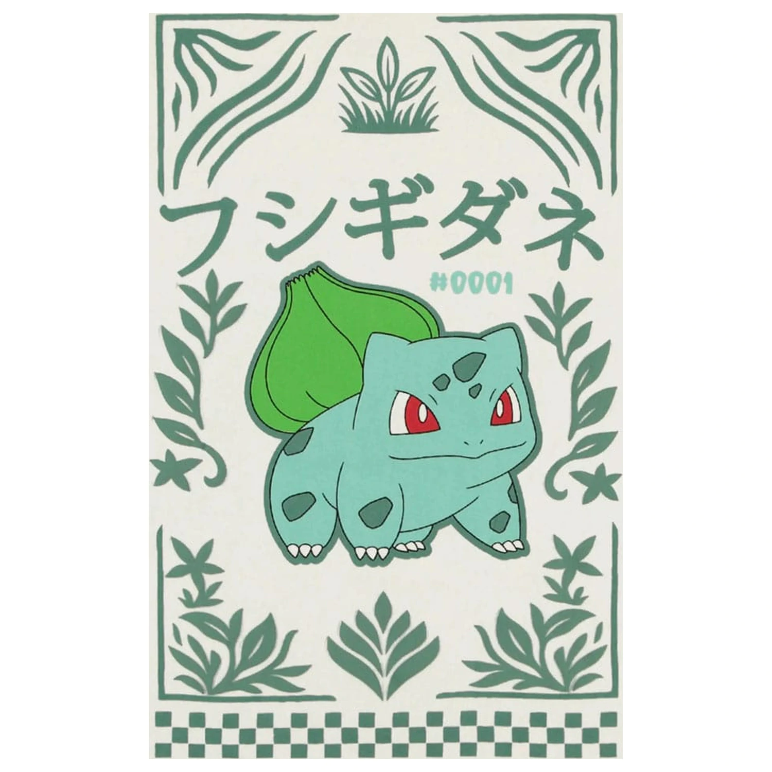 Pokémon Tielko Bulbasaur produktová fotografia