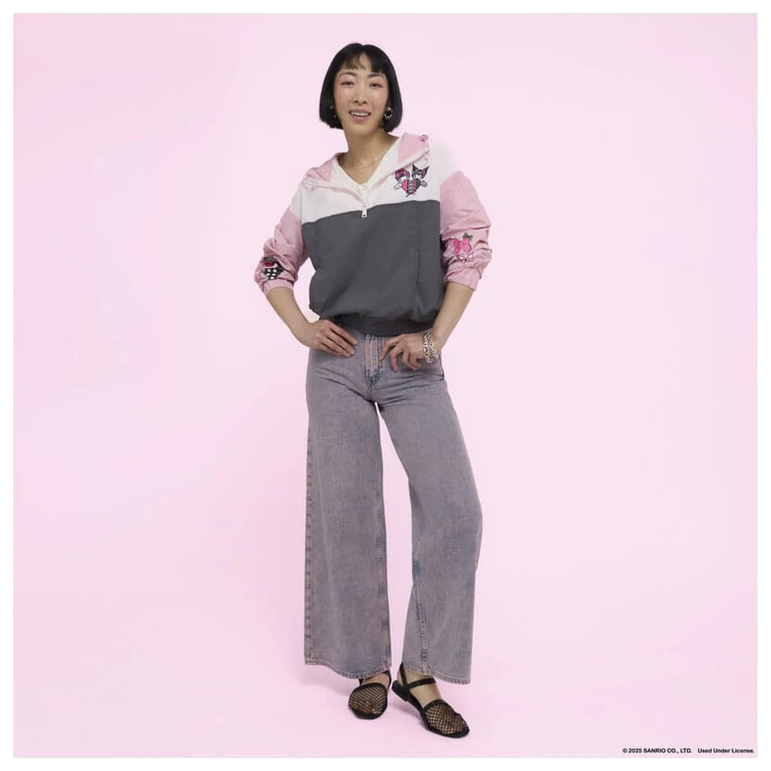 Sanrio by Loungefly vetrovková bunda My Melody and Kuromi produktová fotografia