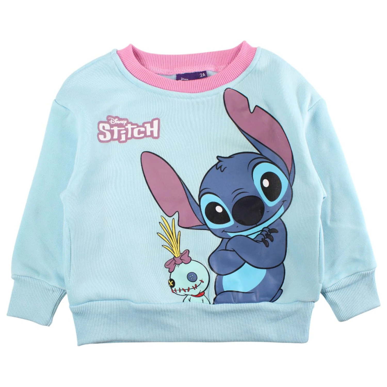 Stitch Blue detský sveter produktová fotografia