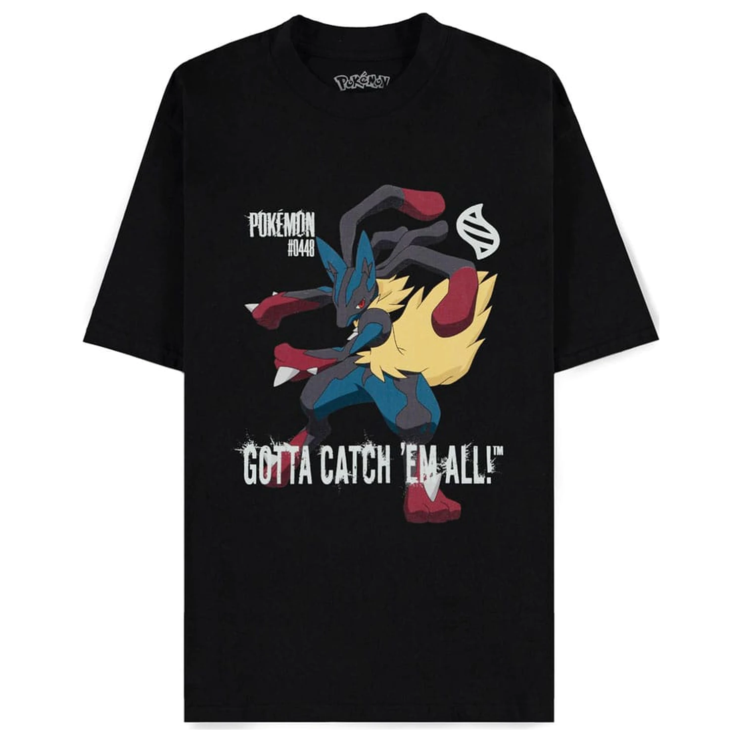 Pokémon Mega Evolutions tričko Mega Lucario Gotta Catch Em All produktová fotografia