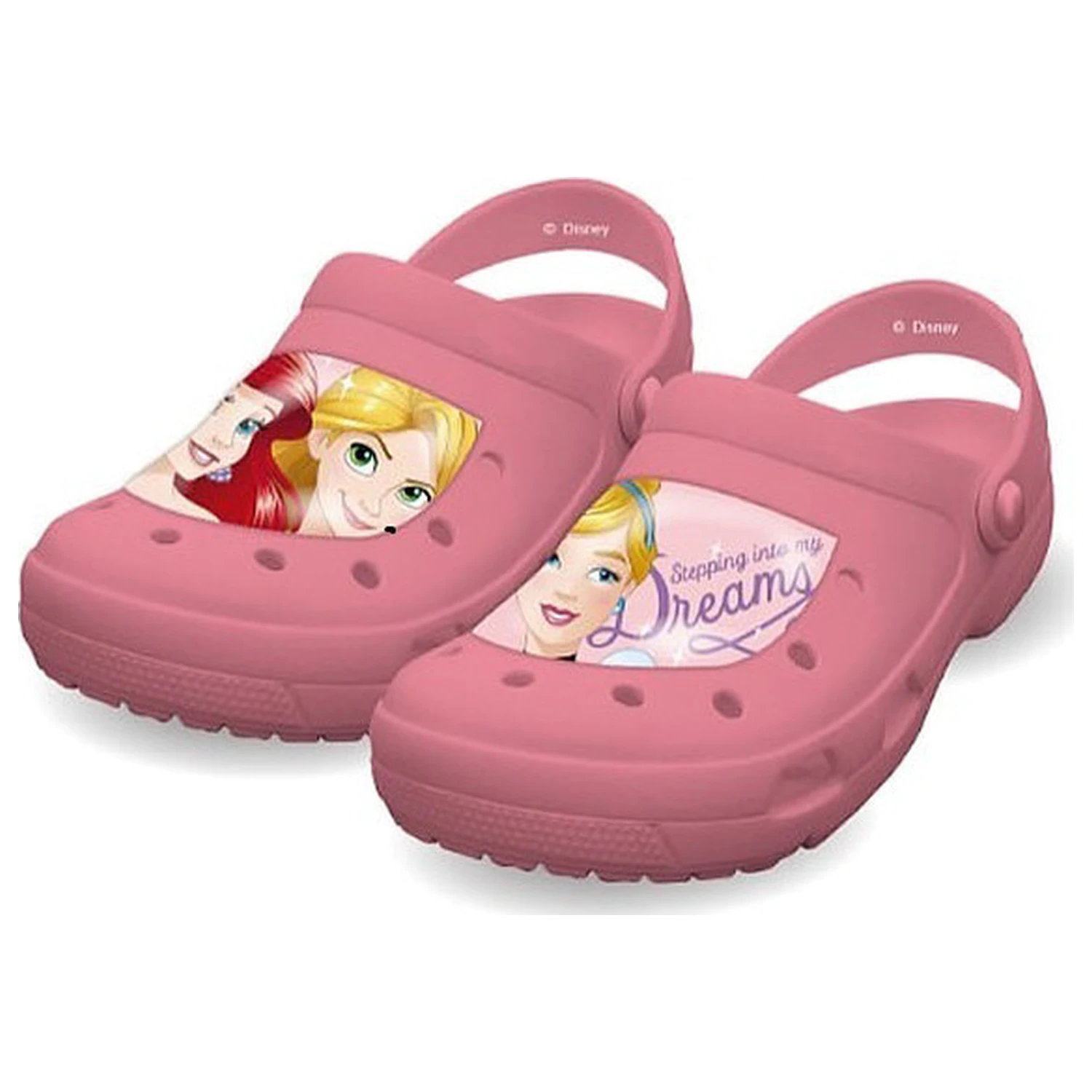 Disney Princess Dreams detské papuče, drevák produktová fotografia