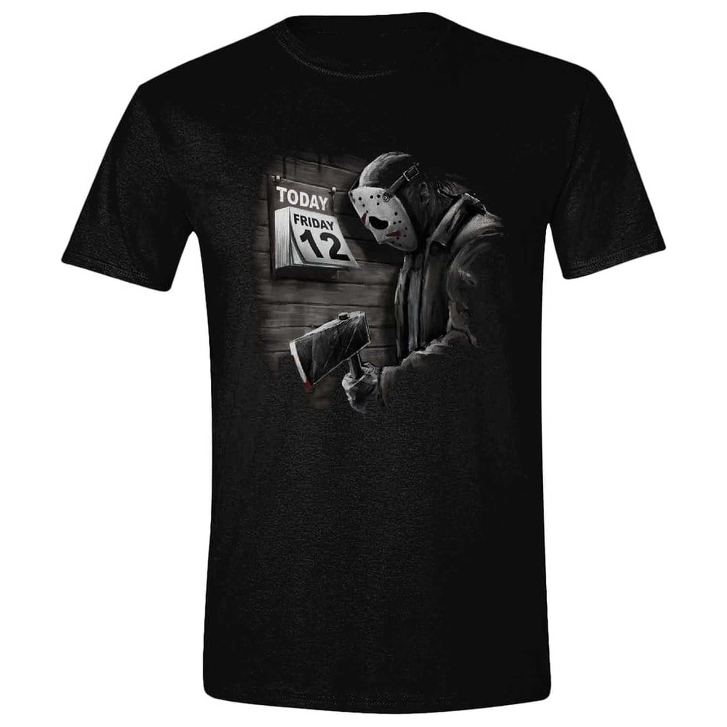 Friday the 13th T-Shirt Friday 12th Sad produktová fotografia