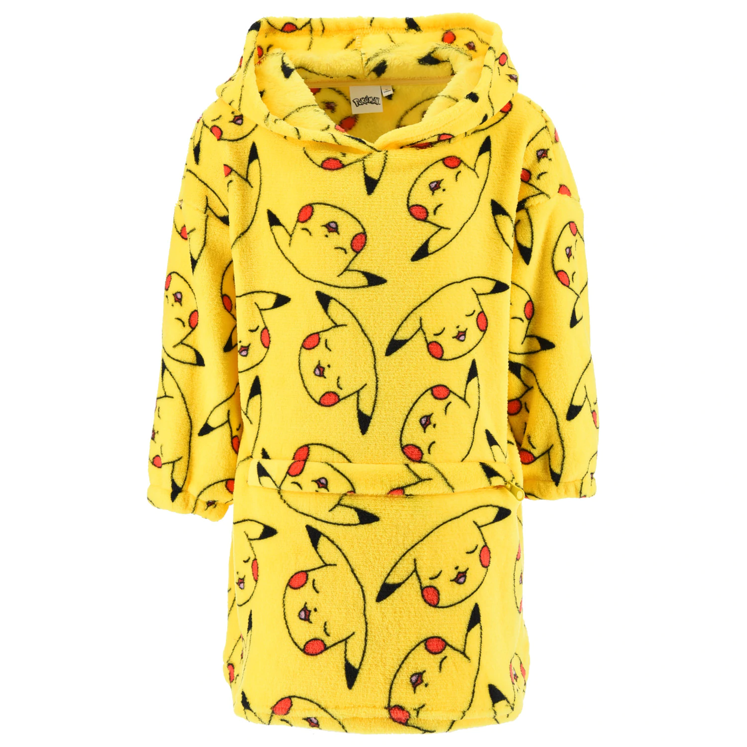 Pokemon Pikachu nositeľná plyšová fleecová deka Pončo produktová fotografia