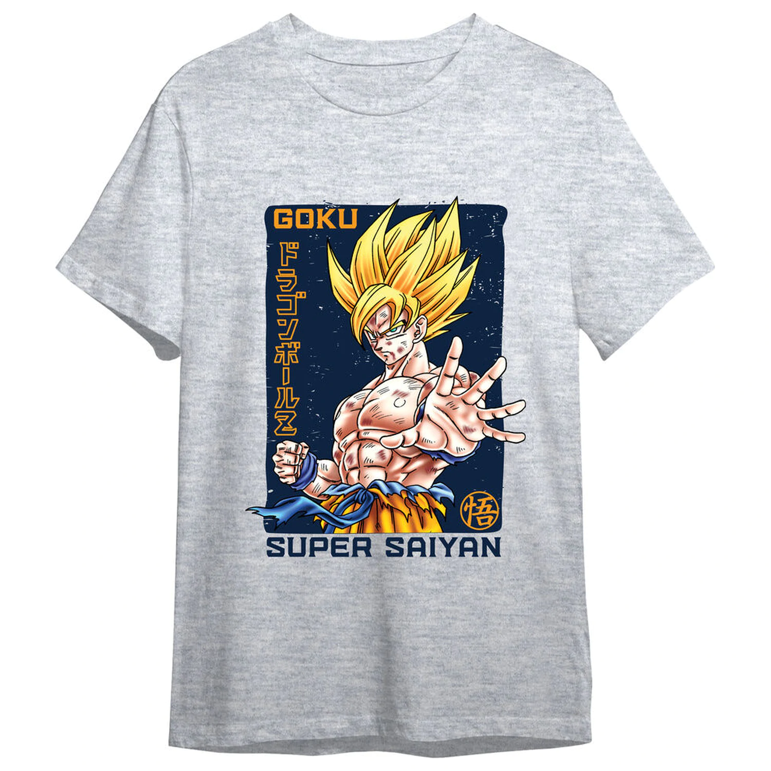 Dragon Ball Goku Super Saiyan dospelé tričko produktová fotografia
