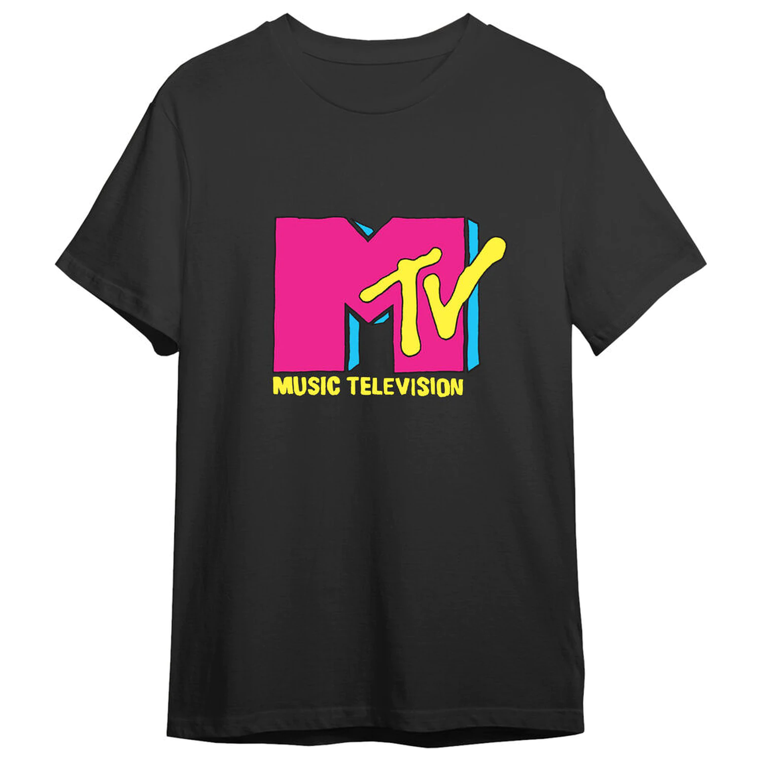 MTV Logo dospelé tričko produktová fotografia