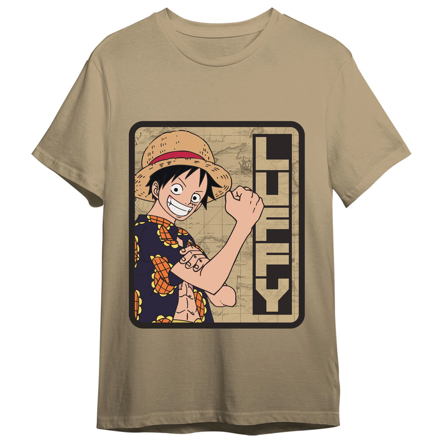 One Piece Monkey D. Luffy dospelé tričko produktová fotografia