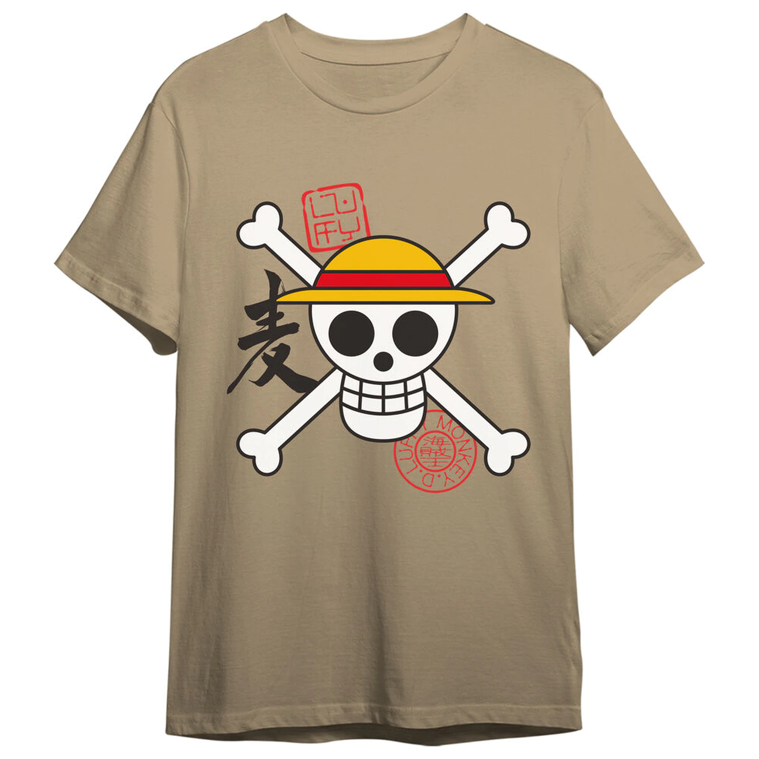 One Piece Skull dospelé tričko produktová fotografia
