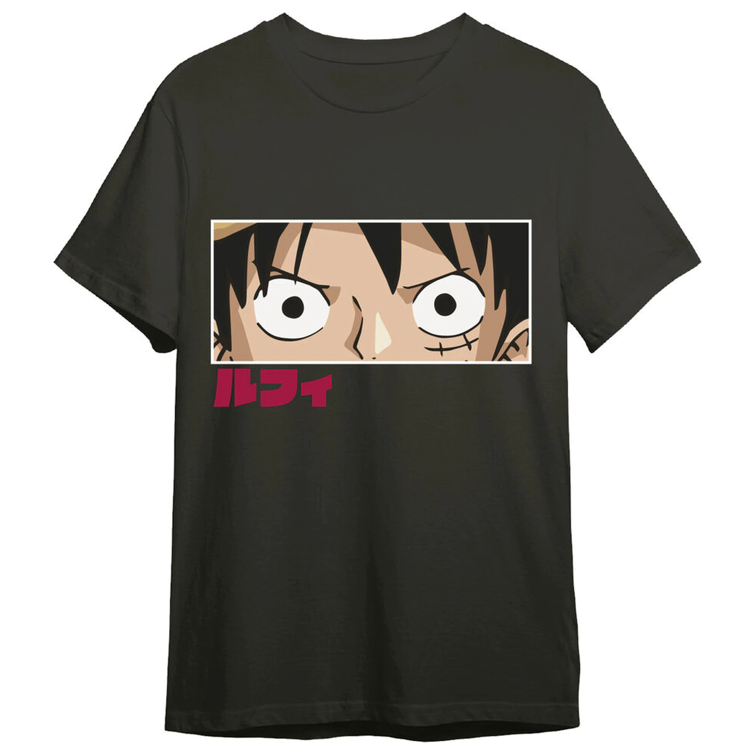 One Piece Monkey D. Luffy Eyes dospelé tričko produktová fotografia