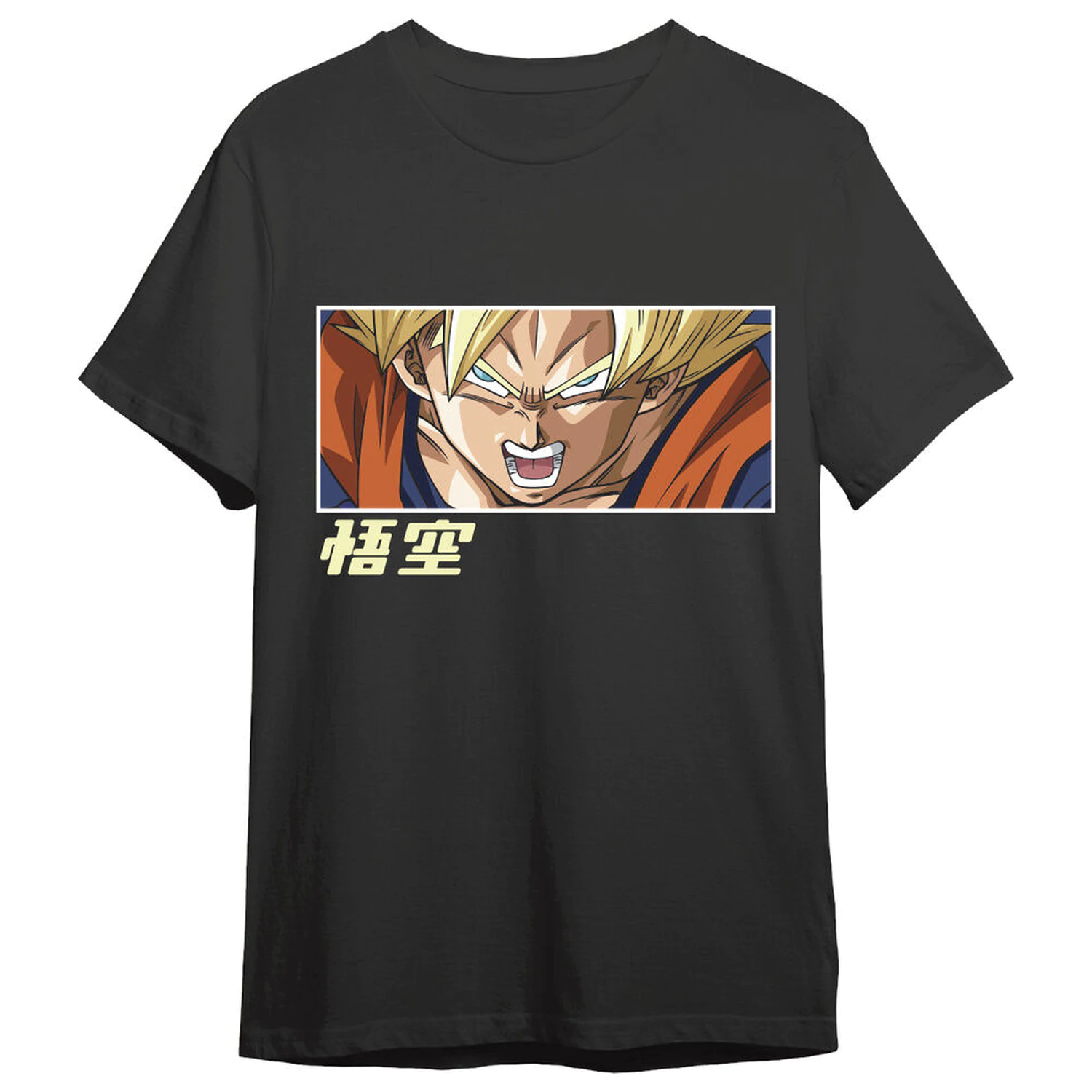 Dragon Ball Super Goku Super Saiyan Eyes dospelé tričko produktová fotografia