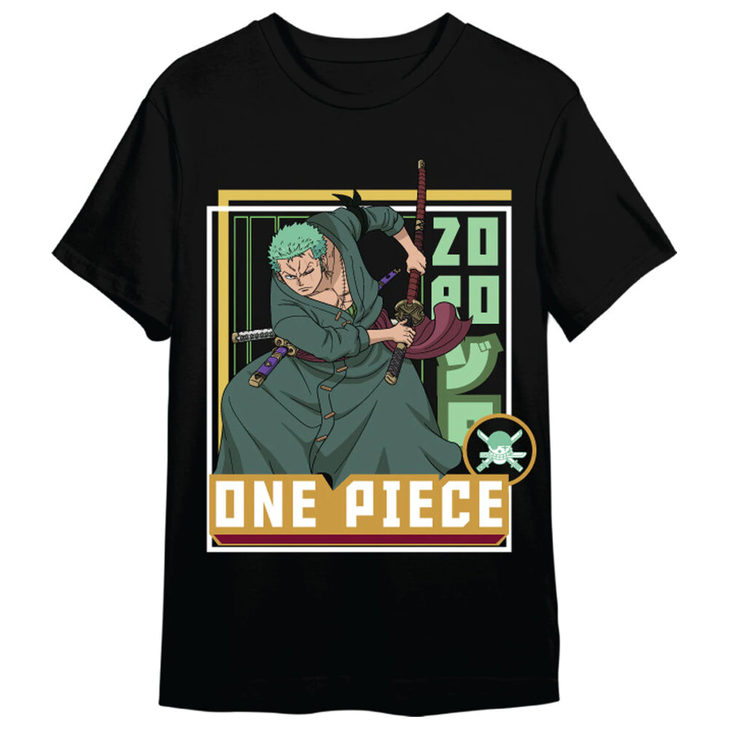 One Piece Roronoa Zoro dospelé tričko produktová fotografia