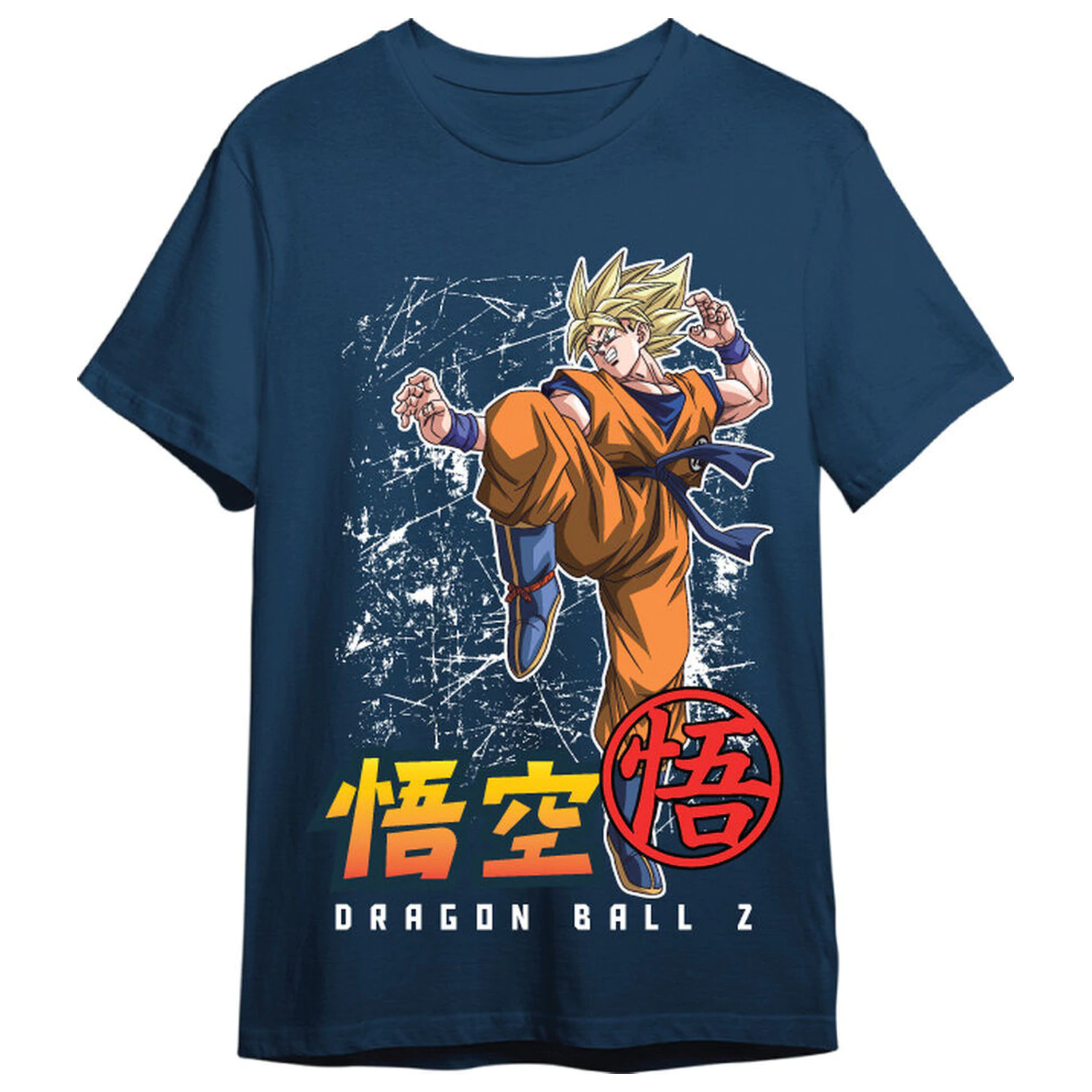 Dragon Ball Z Goku Super Saiyan dospelé tričko produktová fotografia