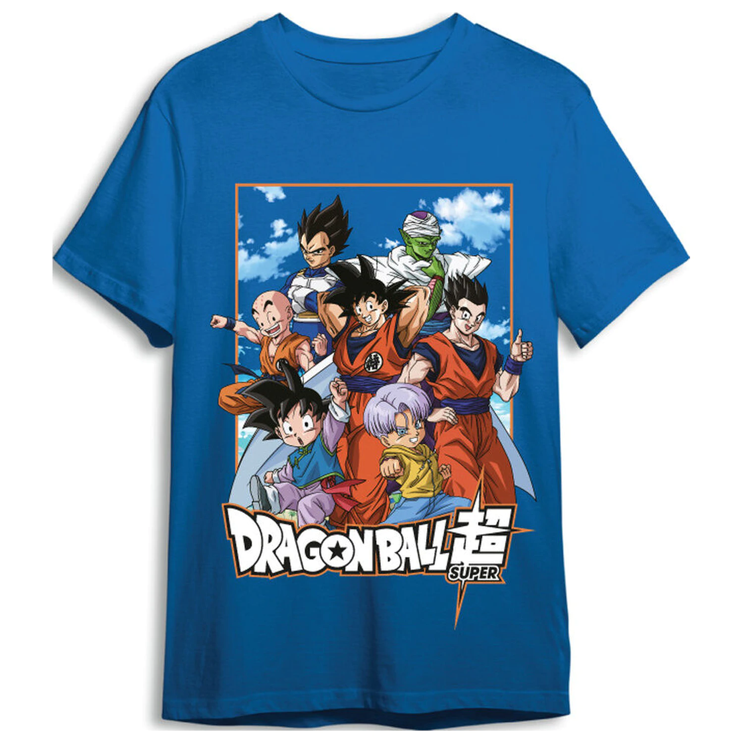 Dragon Ball Super Characters dospelé tričko produktová fotografia