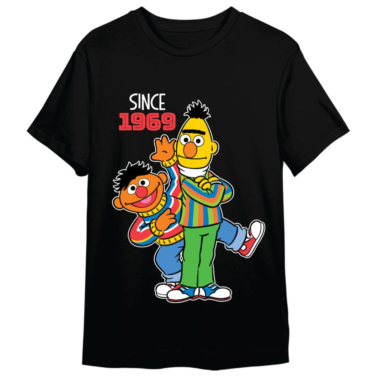 Sesame Street Ernie & Bert 1969 dospelé tričko produktová fotografia