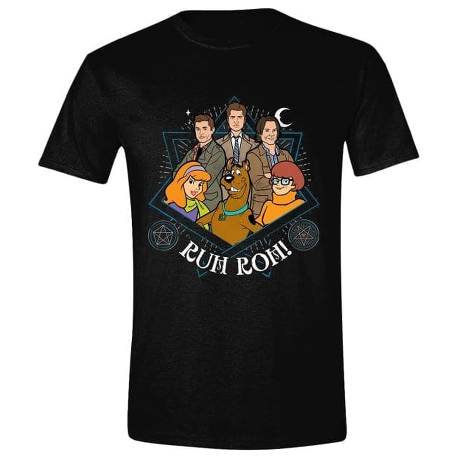 Supernatural tričko Scoobynatural Group Ruh Roh produktová fotografia