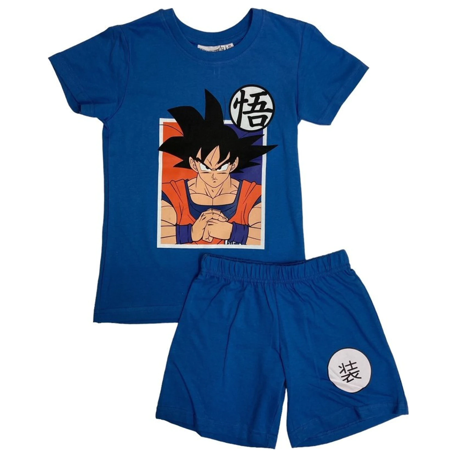 Dragon Ball Super Saiyan Blue Detské krátke pyžamo produktová fotografia