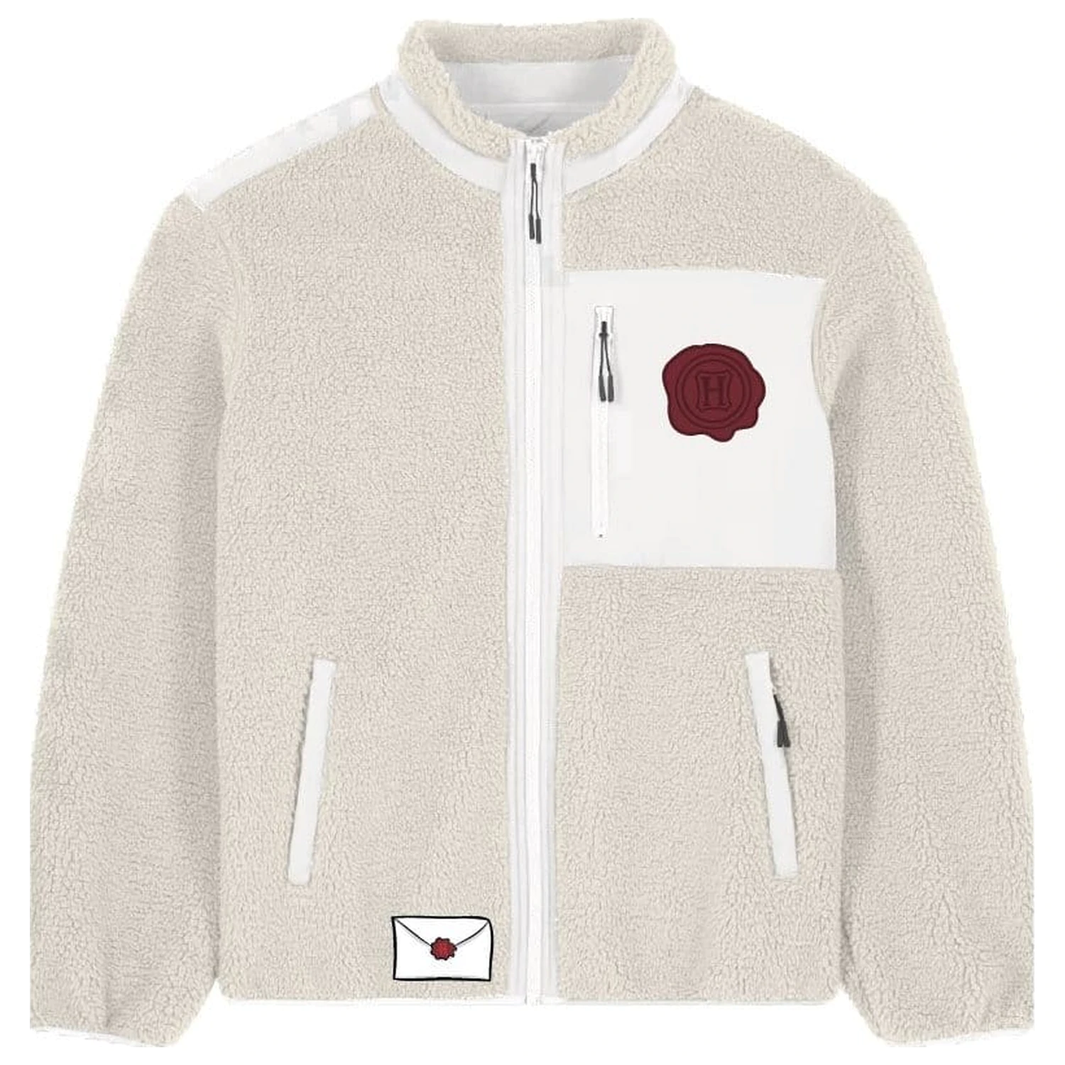 Harry Potter Sherpa bunda Hedwig produktová fotografia