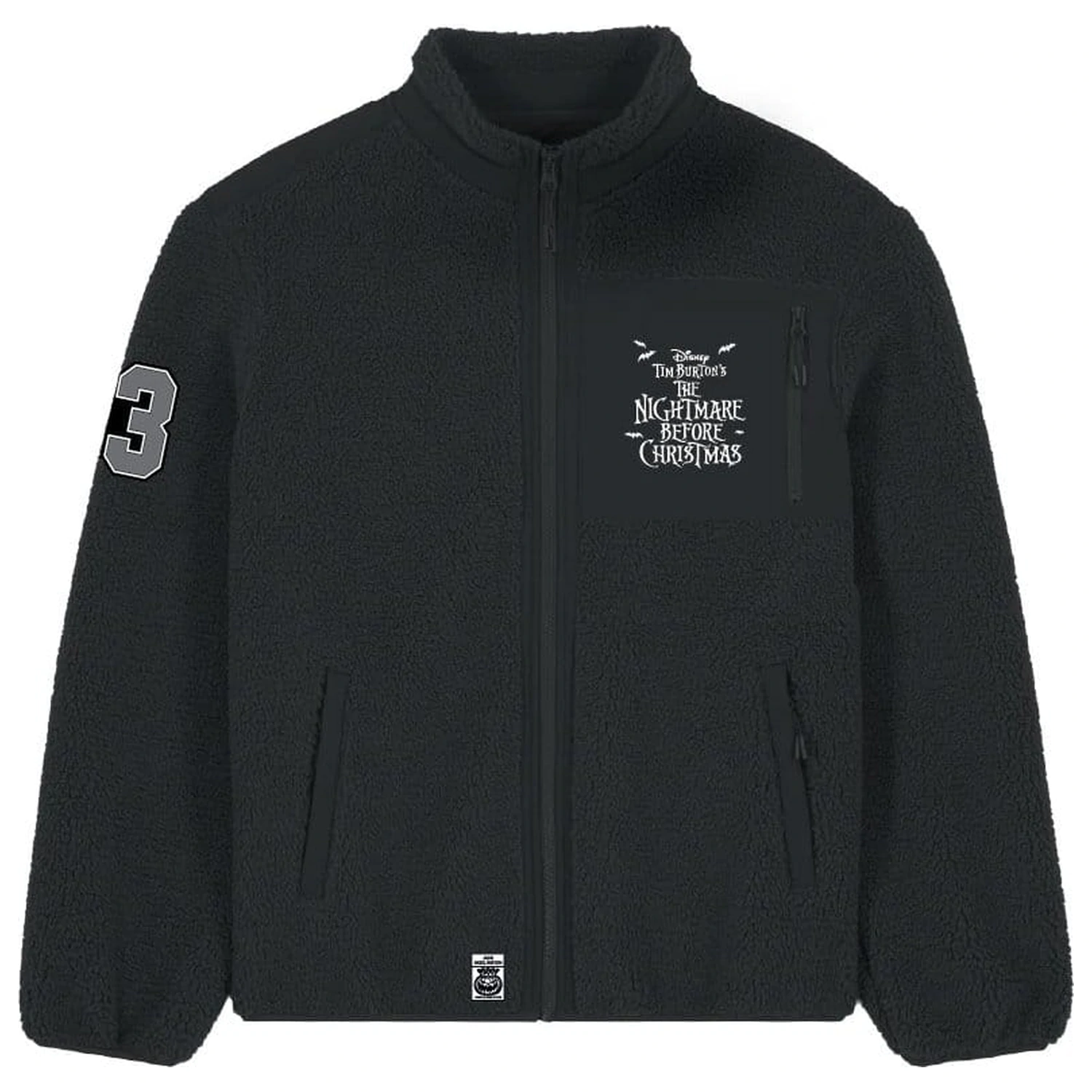 The Nightmare Before Christmas Jack Skellington Sherpa bunda produktová fotografia