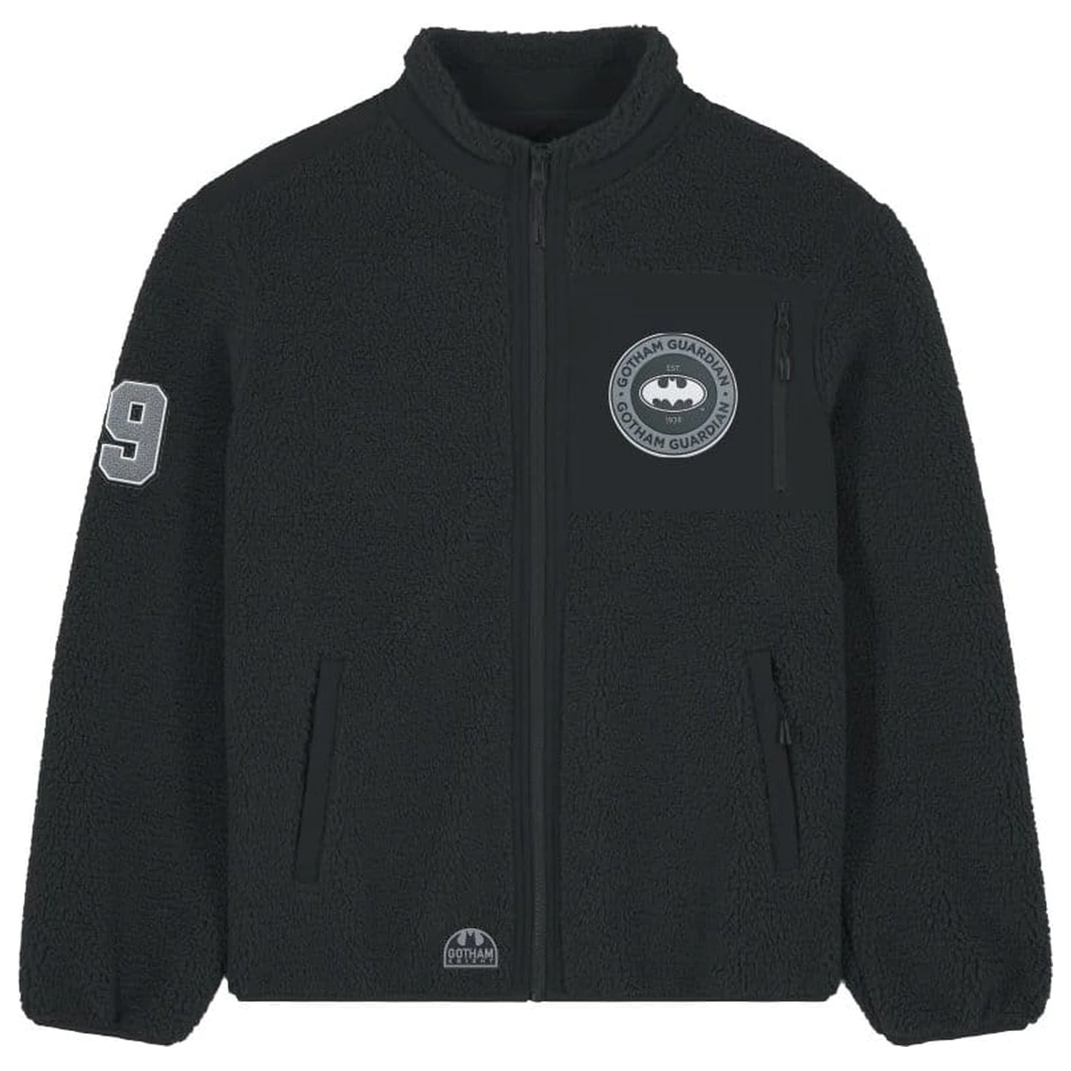 DC Comics Sherpa bunda Batman Logo produktová fotografia