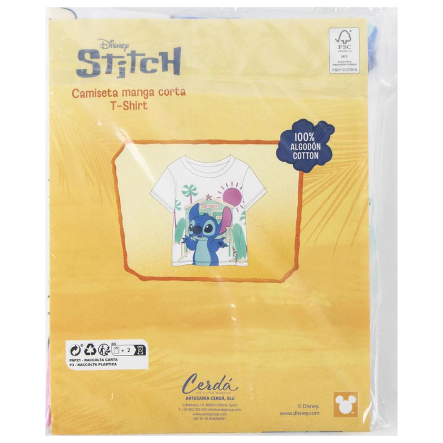 Stitch's Surf Shack detské tričko s krátkym rukávom, vrchný diel produktová fotografia