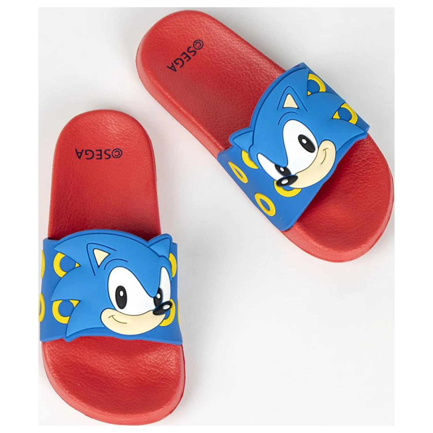 Sonic the Hedgehog Krúžky detské papuče produktová fotografia