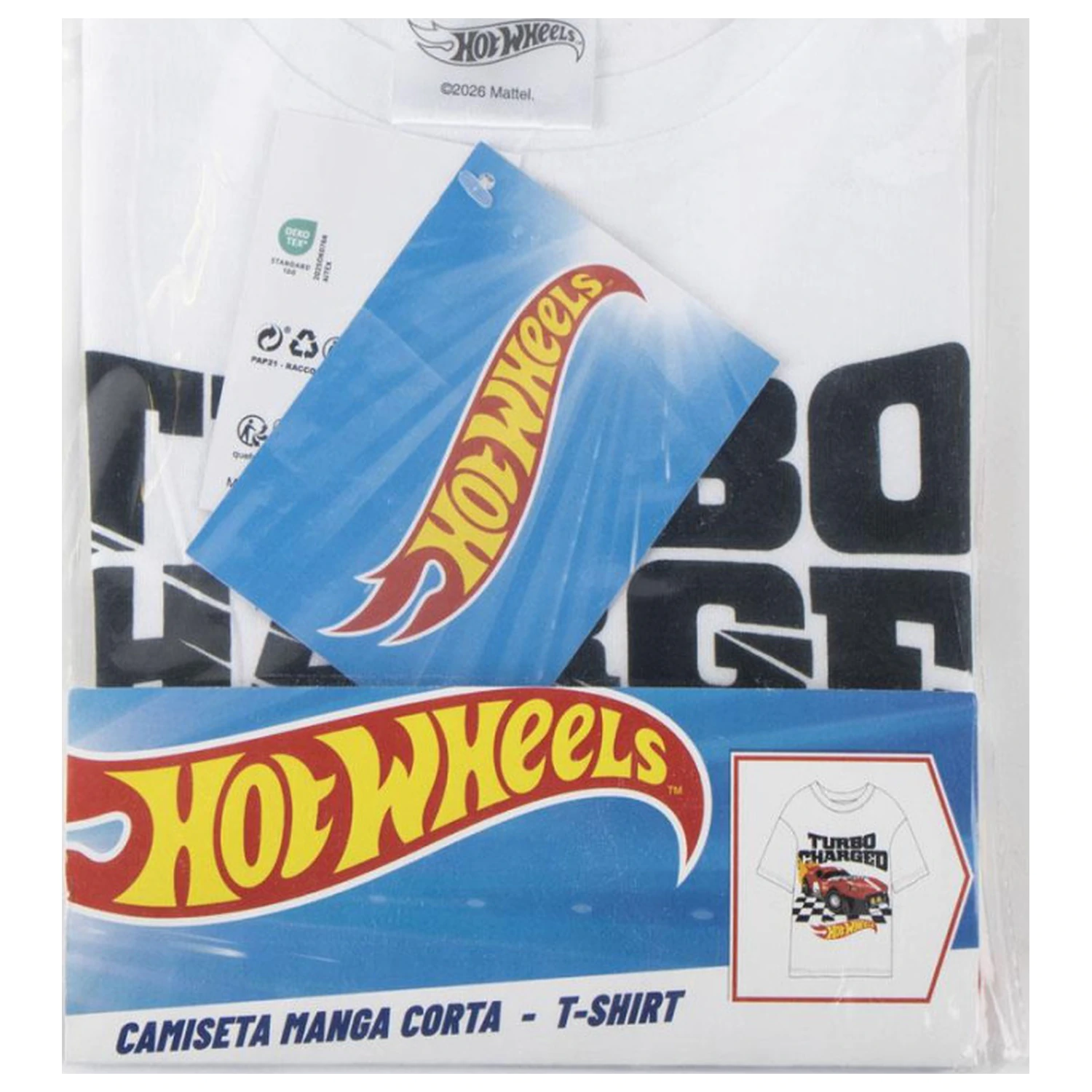 Hot Wheels Turbo Kids' Tričko s Krátkym Rukávom, Top produktová fotografia