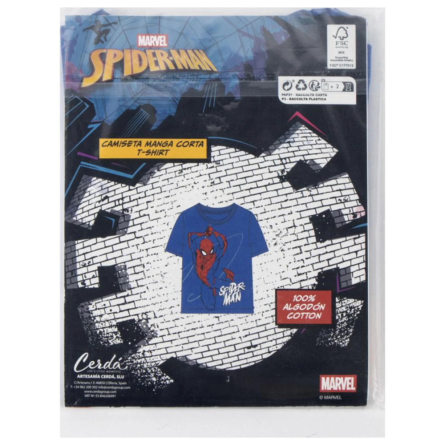 Spider-Man Tour Detské Krátke Tričko Top produktová fotografia