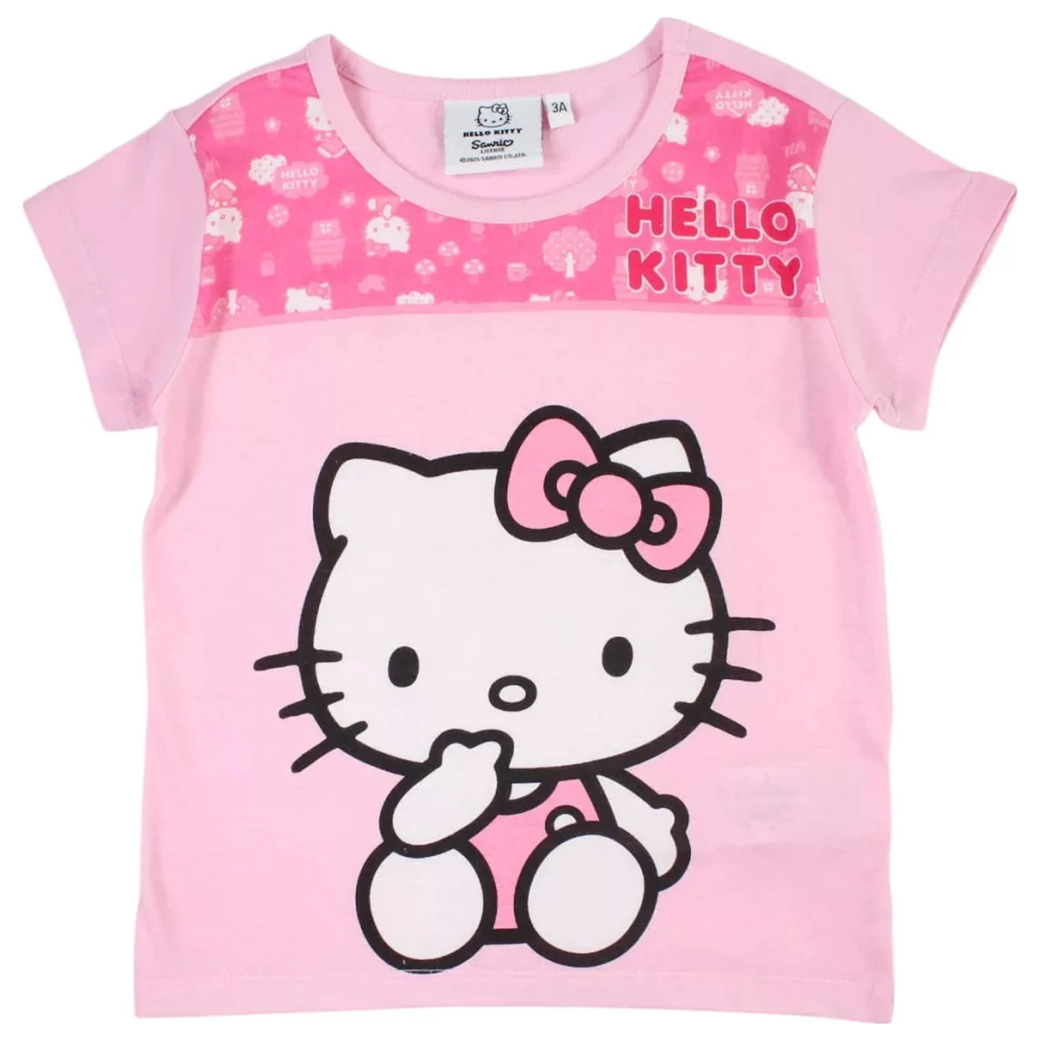 Hello Kitty Cutie Light Pink Kids Krátke Pyžamo produktová fotografia