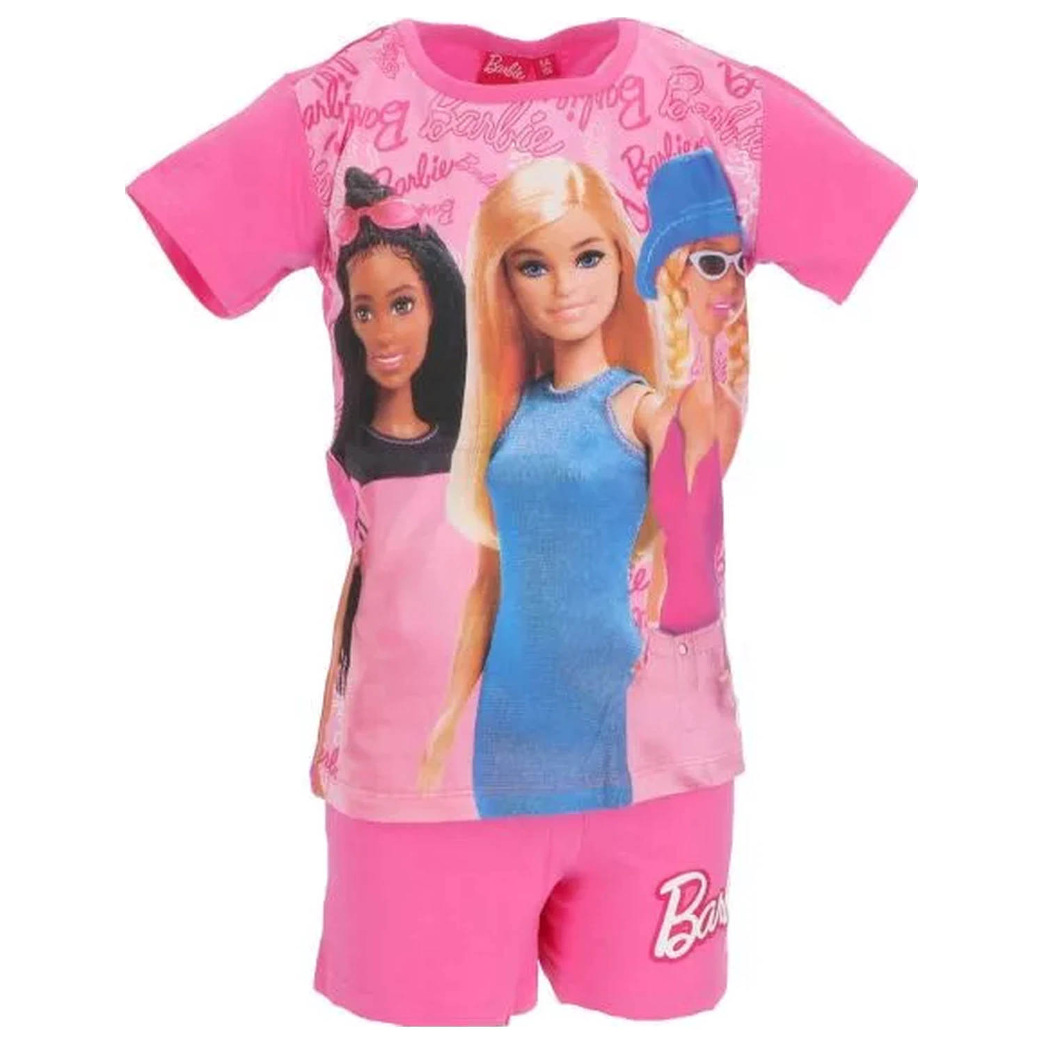 Barbie Trendy Pink Krátke Pyžamo pre Deti produktová fotografia