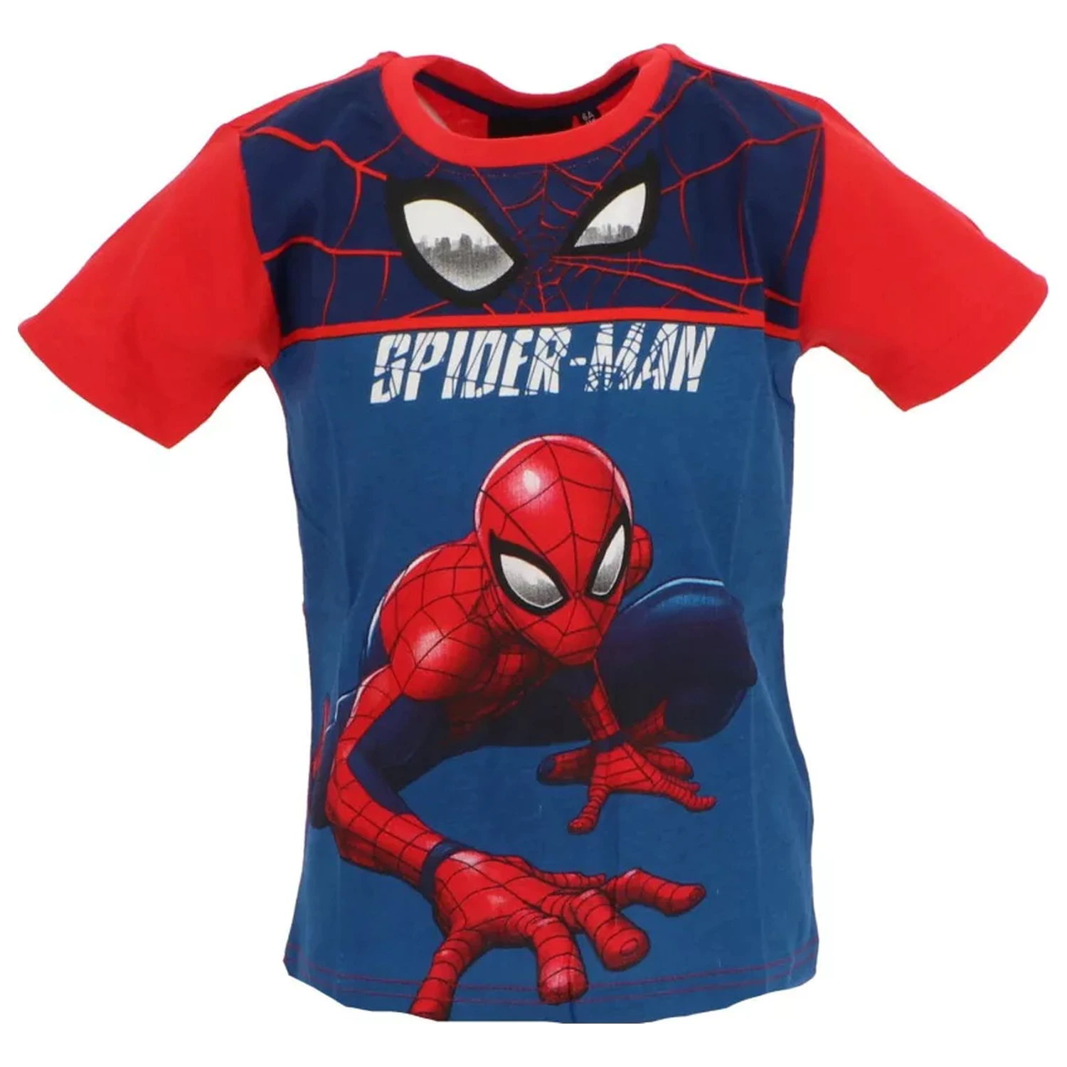 Spider-Man Wall Red detské tričko s krátkym rukávom, top produktová fotografia