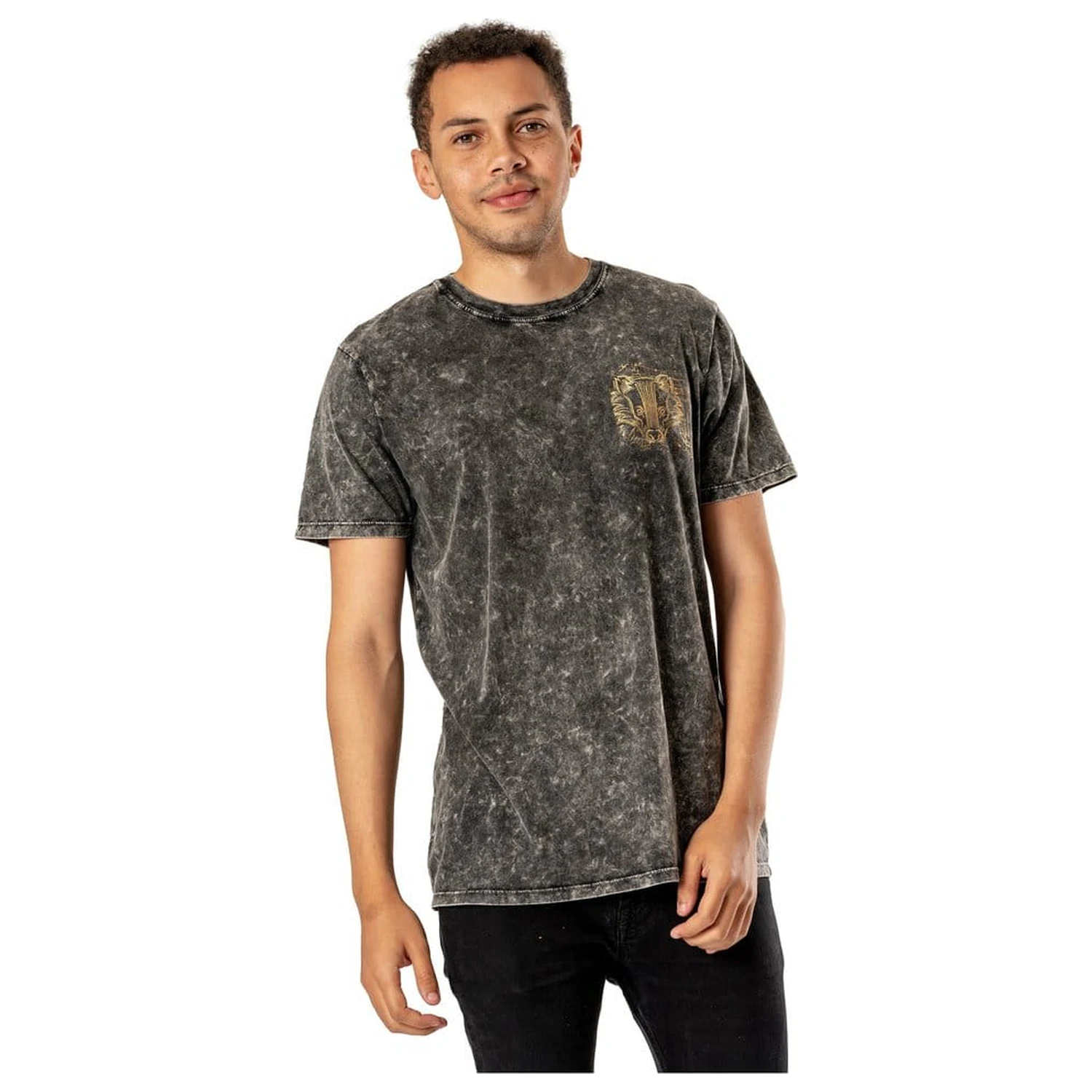 Harry Potter tričko Hufflepuff Acid Wash produktová fotografia