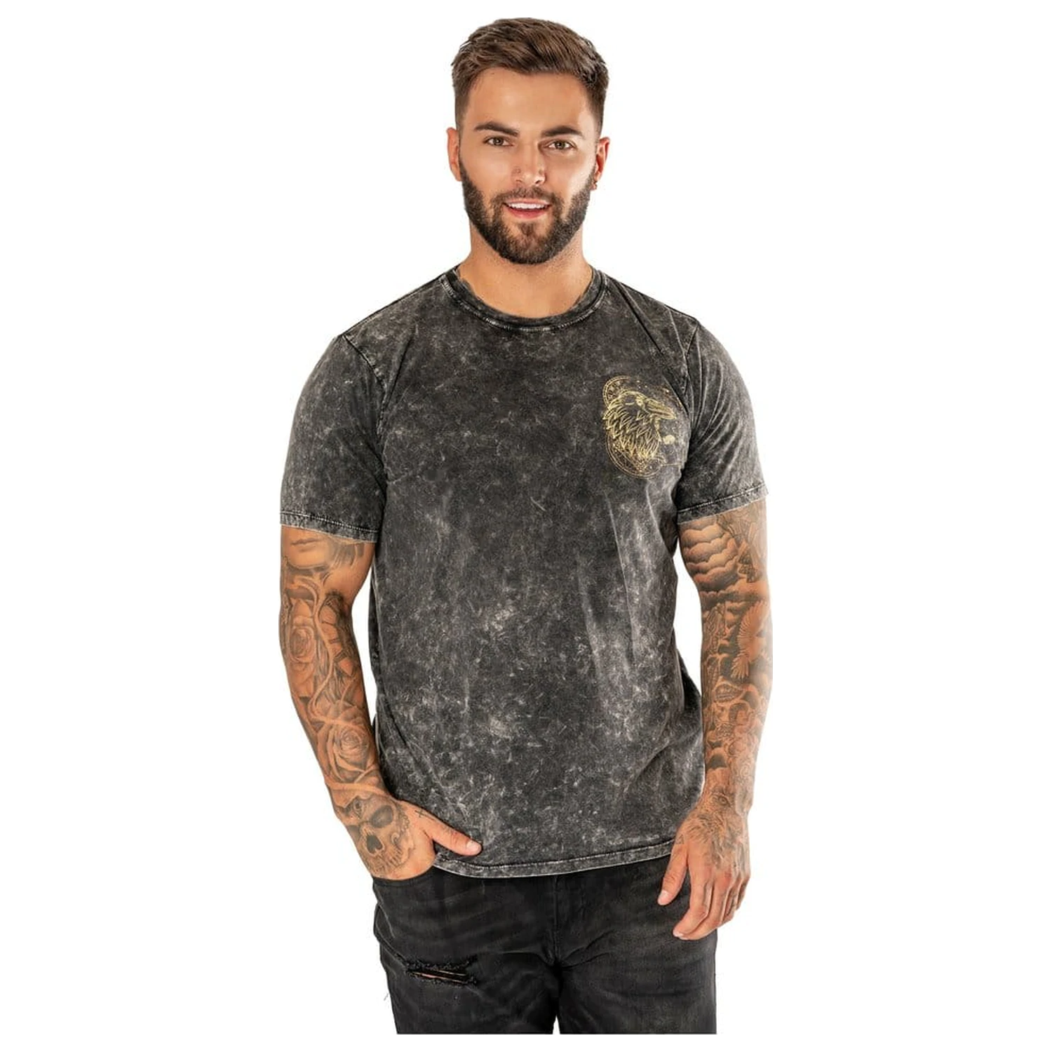 Harry Potter tričko Ravenclaw Acid Wash produktová fotografia