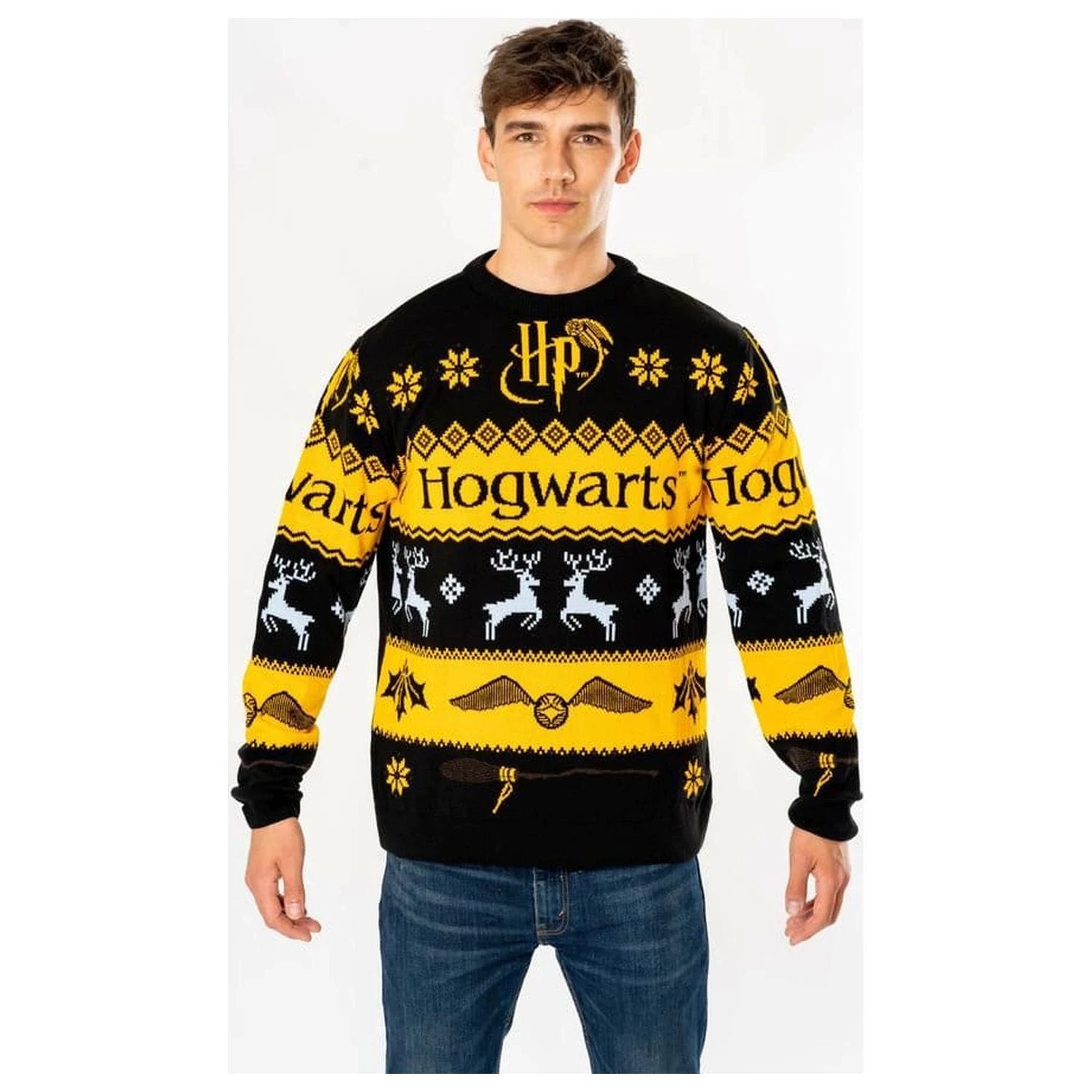 Harry Potter Vianočný Sveter Deluxe Rokfortský Pletený produktová fotografia