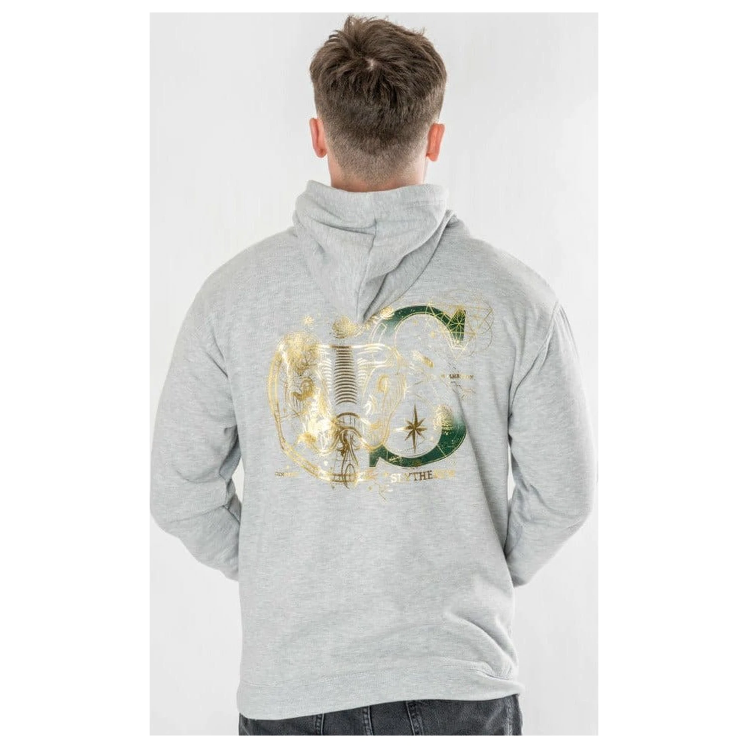 Harry Potter mikina s kapucňou Slytherin Zodiac produktová fotografia