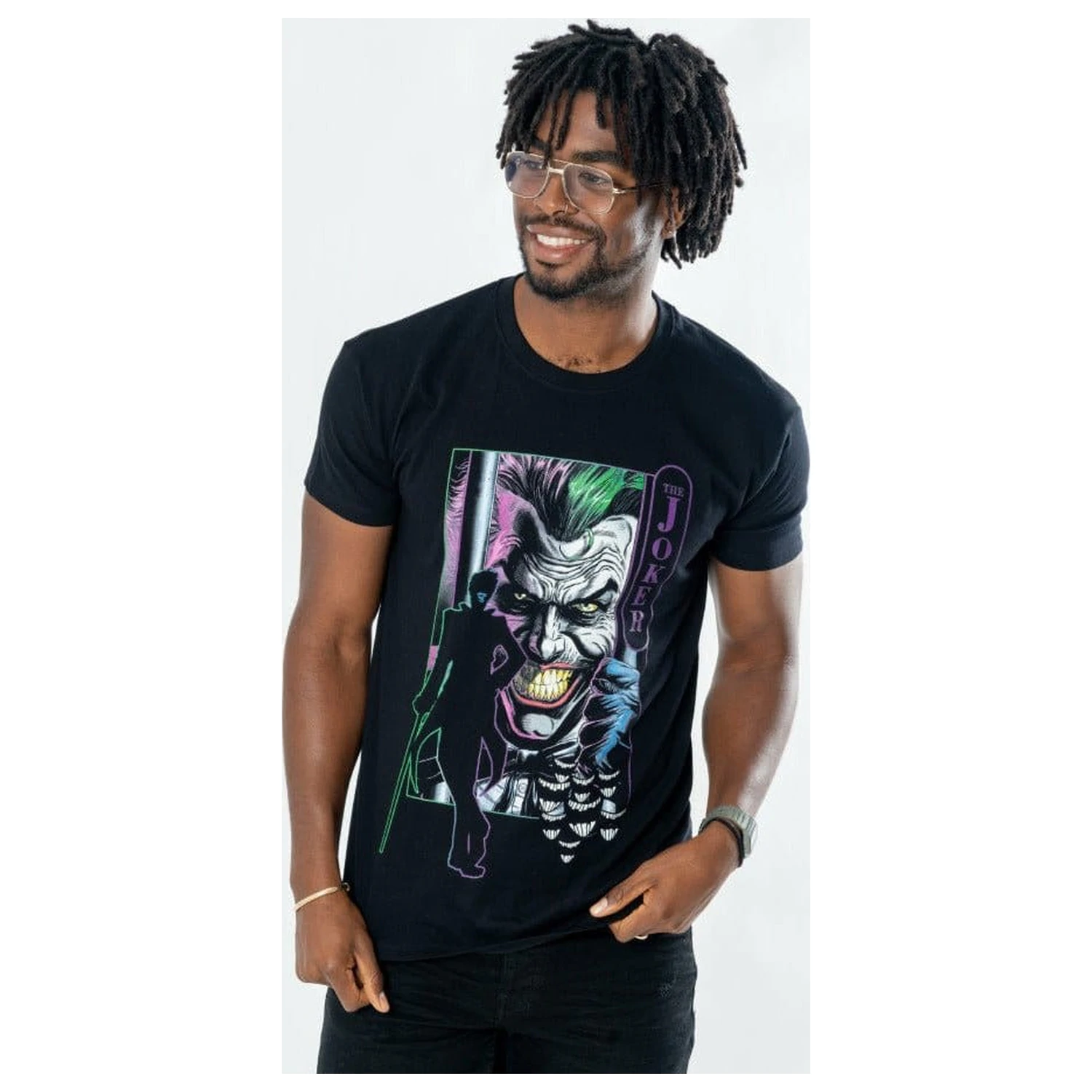 DC Comics tričko The Joker Jail produktová fotografia