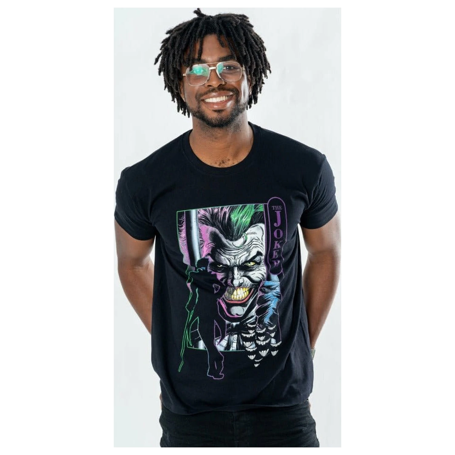 DC Comics tričko The Joker Jail produktová fotografia