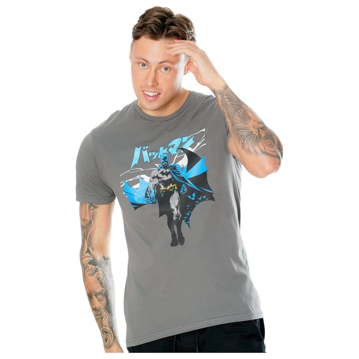 DC Comics tričko Batman Manga Cape produktová fotografia