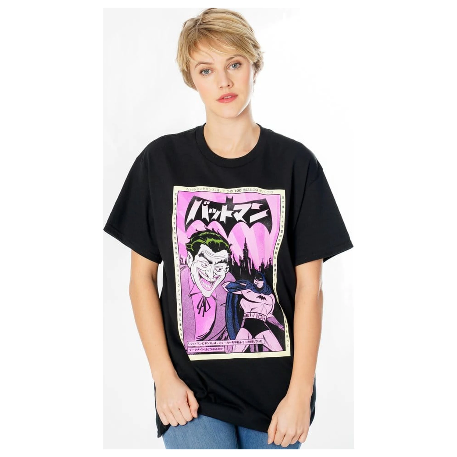 Batman tričko Joker Anime Poster produktová fotografia