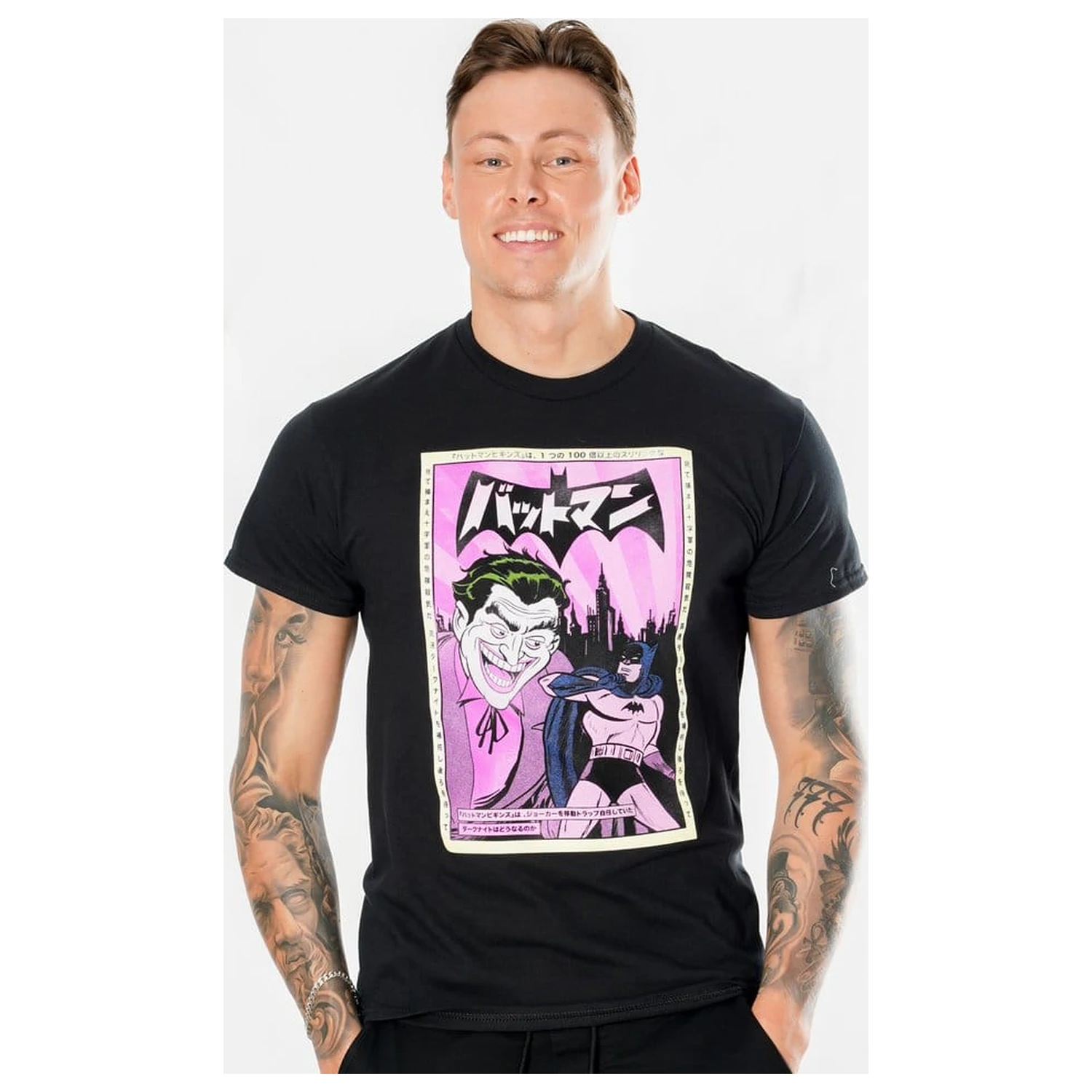 Batman tričko Joker Anime Poster produktová fotografia