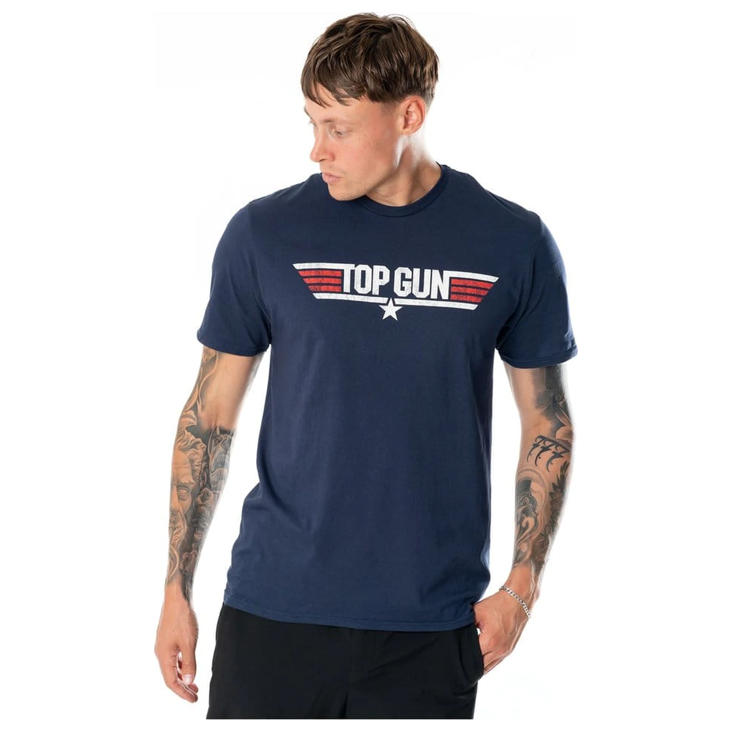 Top Gun Tričko Logo produktová fotografia