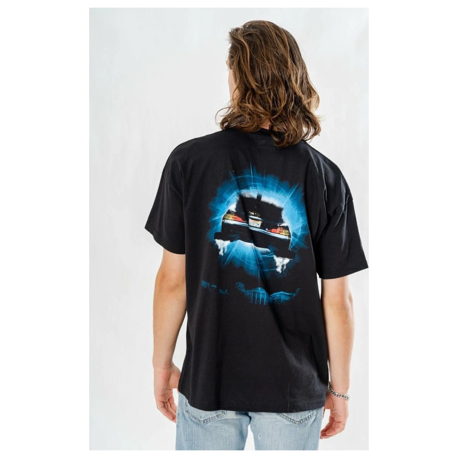 Back to the Future Tričko Delorean Reverse produktová fotografia