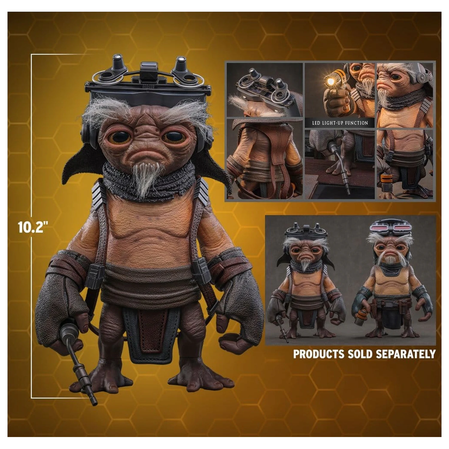 Star Wars: The Mandalorian & Grogu Figurína životnej veľkosti Masterpiece Figure Keeto (Anzellan Droidsmith) 26 cm produktová fotografia