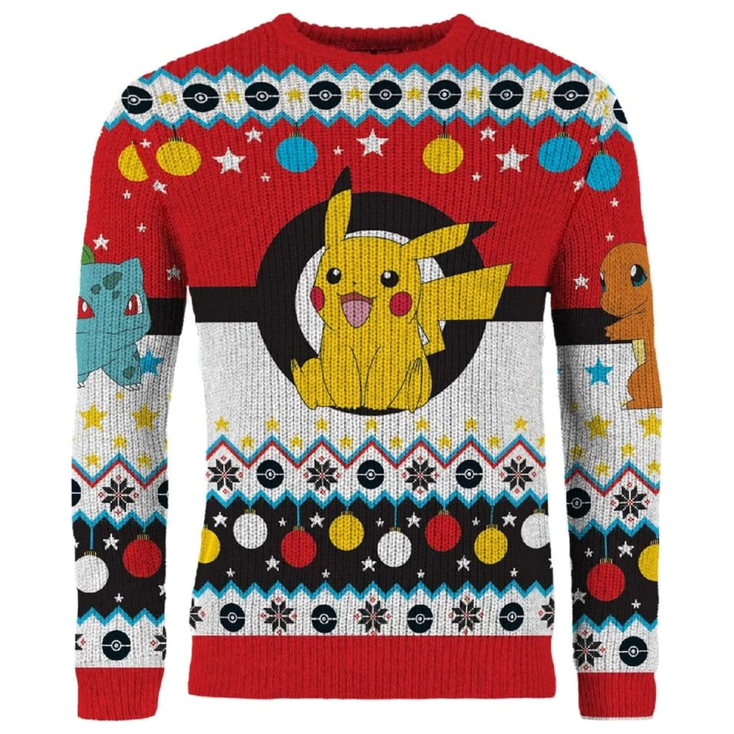 Pokémon vianočný sveter produktová fotografia