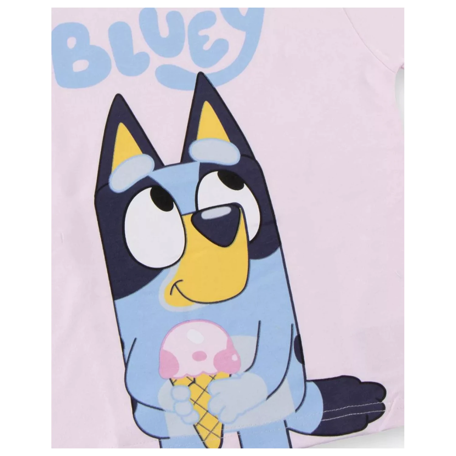 Bluey Ice Cream detské tričko s krátkym rukávom, top produktová fotografia