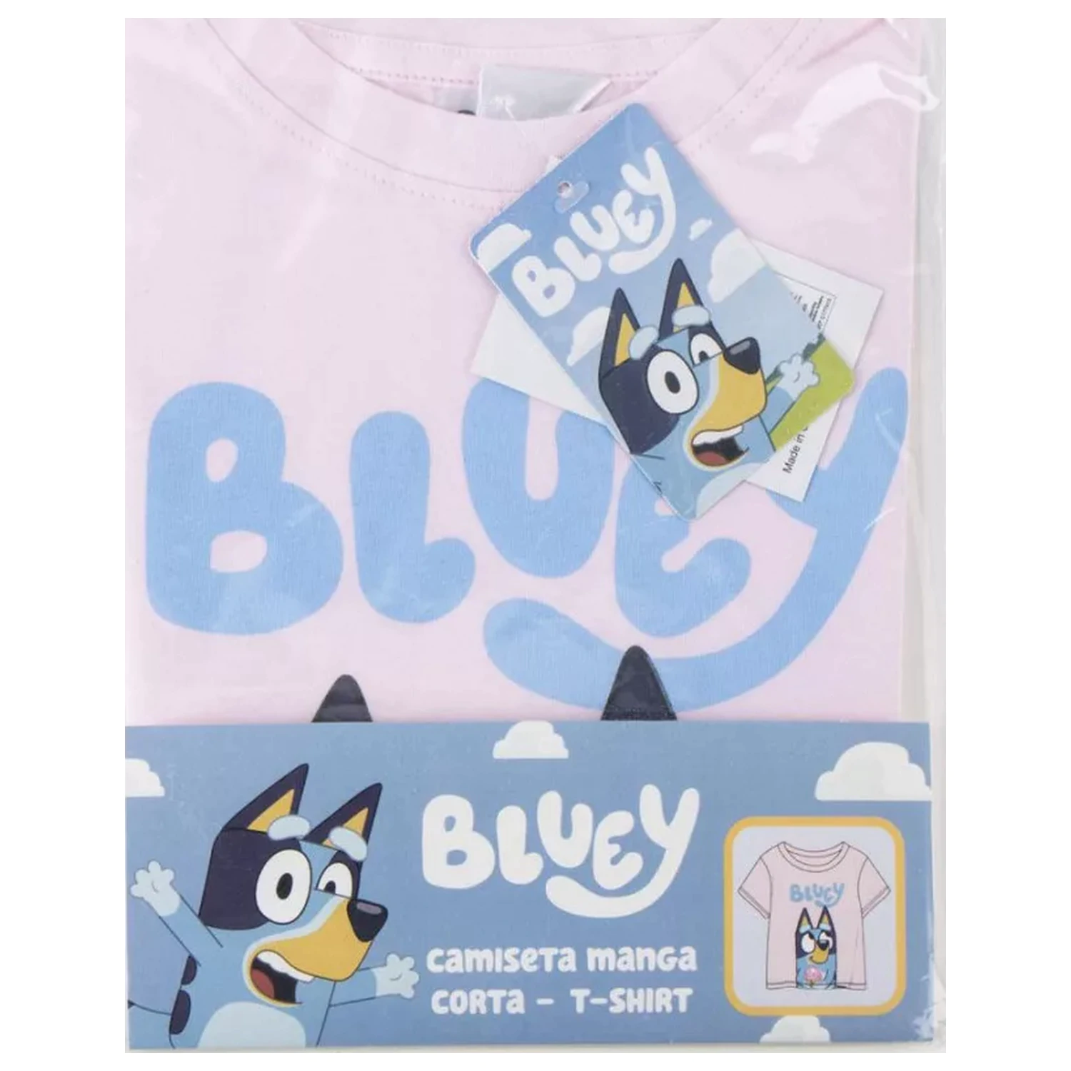 Bluey Ice Cream detské tričko s krátkym rukávom, top produktová fotografia